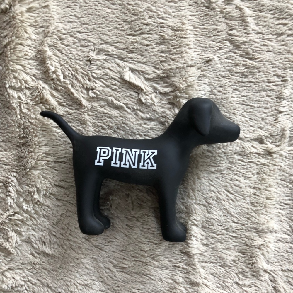 Black Victoria’s Secret Pink dog